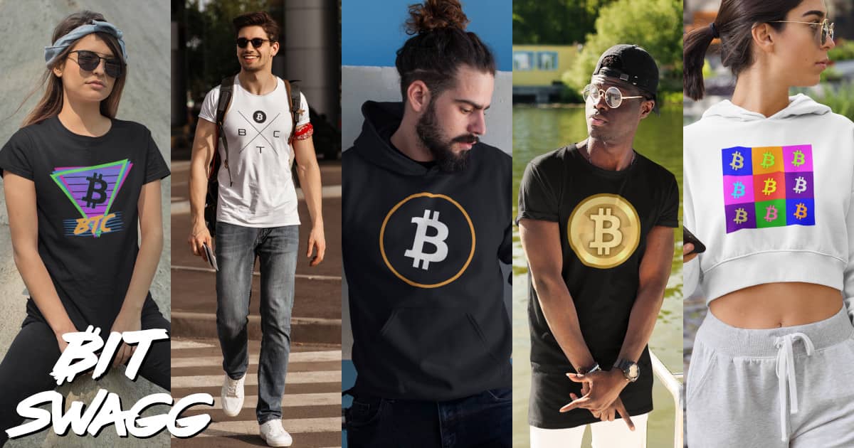 Bitcoin Clothing: T-Shirts, Hoodies, Hats, & Accessories
– Bit Swagg
