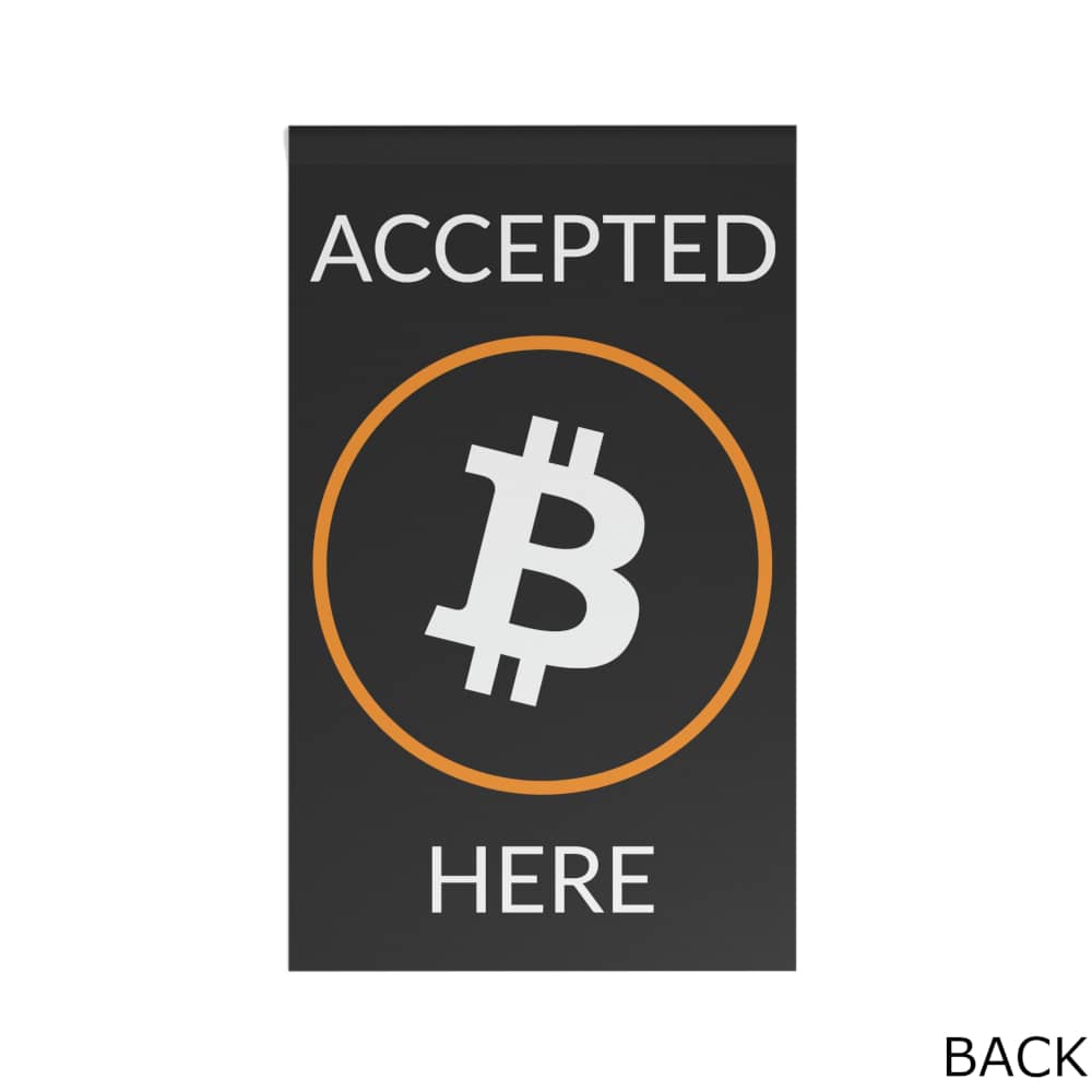 bit swagg bitcoin accepted flag banner