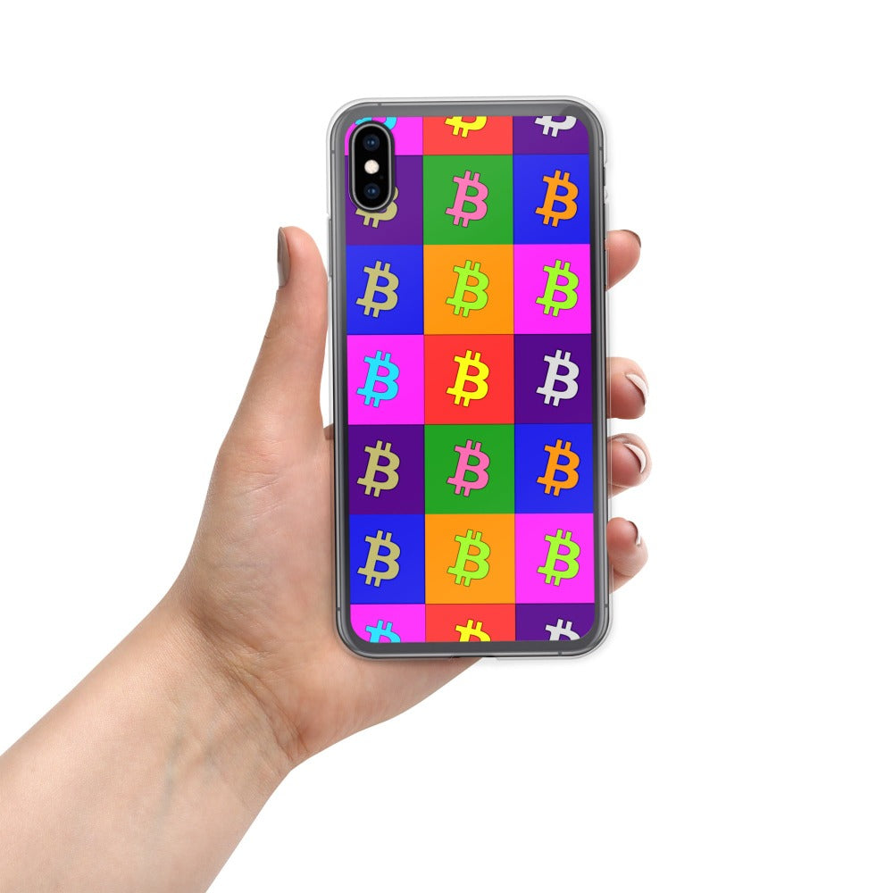 Bitcoin Pop Art iPhone® Case