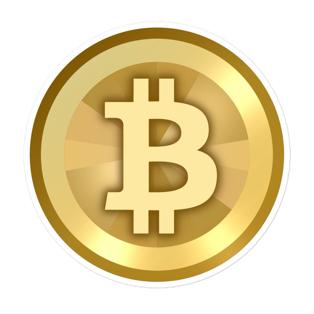 Bitcoin 2010 Logo Sticker