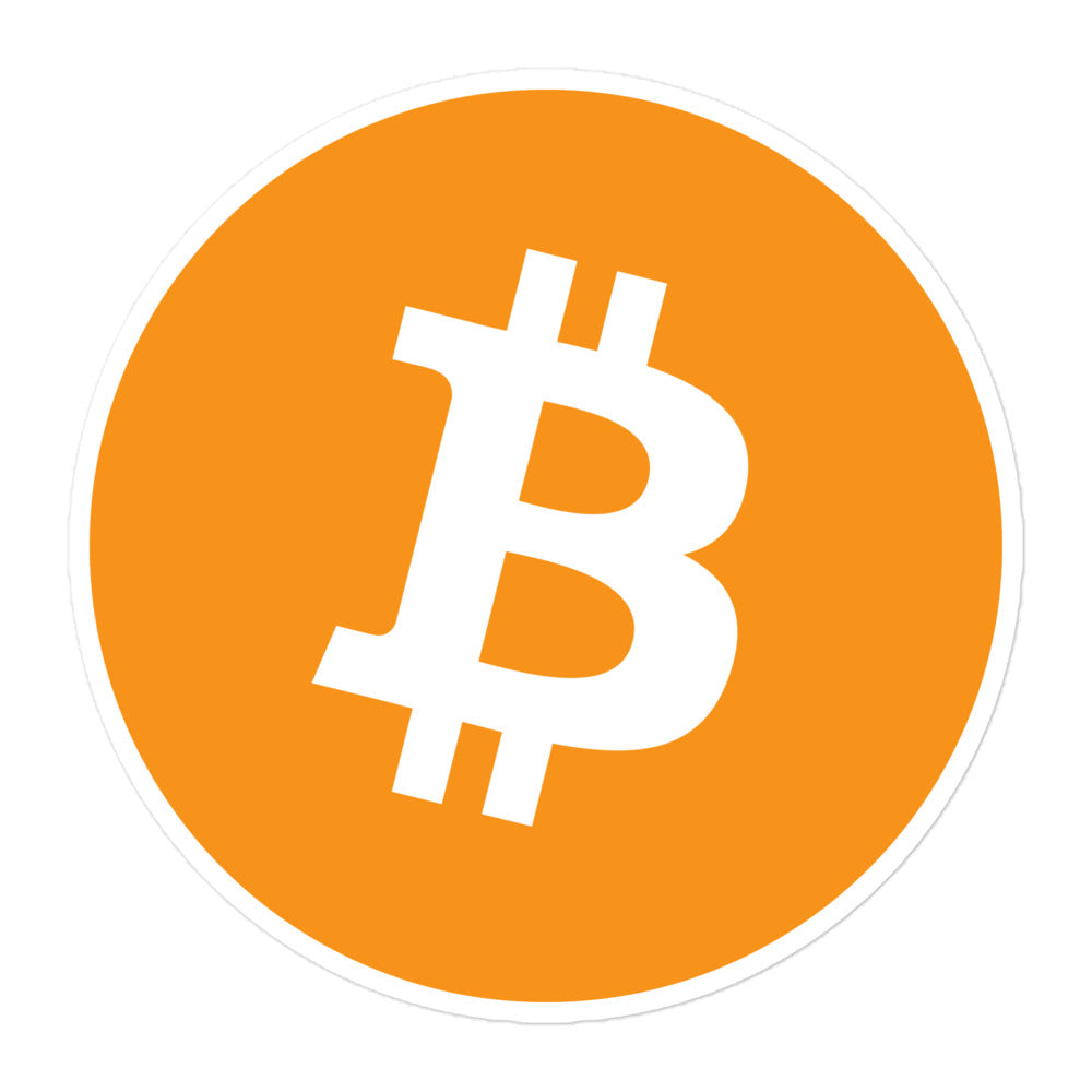 Bitcoin Logo Sticker