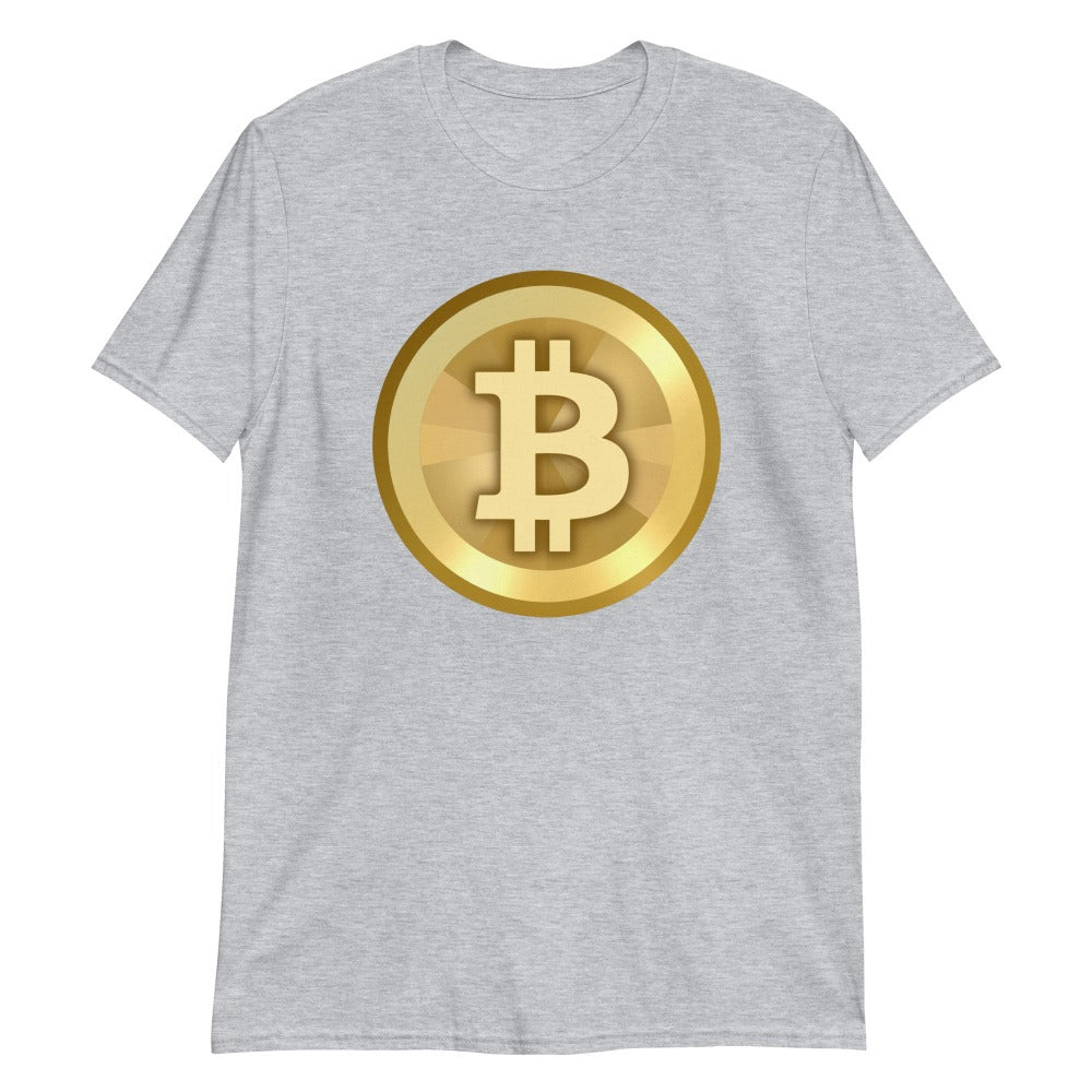 a bit swag 2010 bitcoin logo t-shirt in grey
