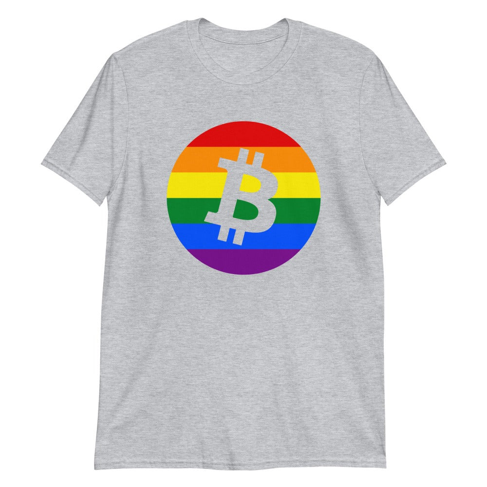 a bit swagg solid pride t shirt in grey