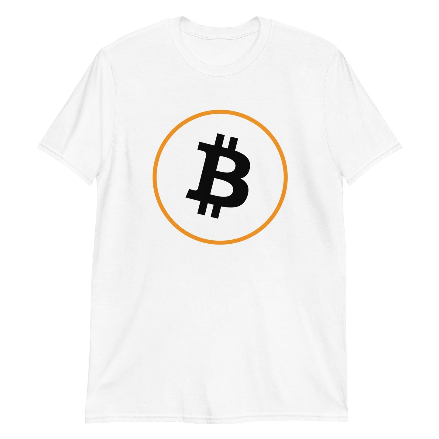 a white bit swagg bitcoin t-shirt