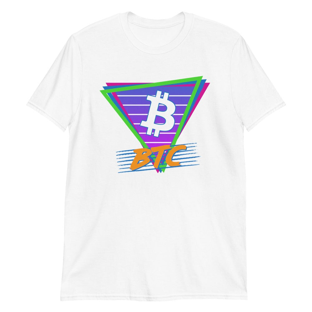 a bit swagg bitcoin vice vibes t shirt in white