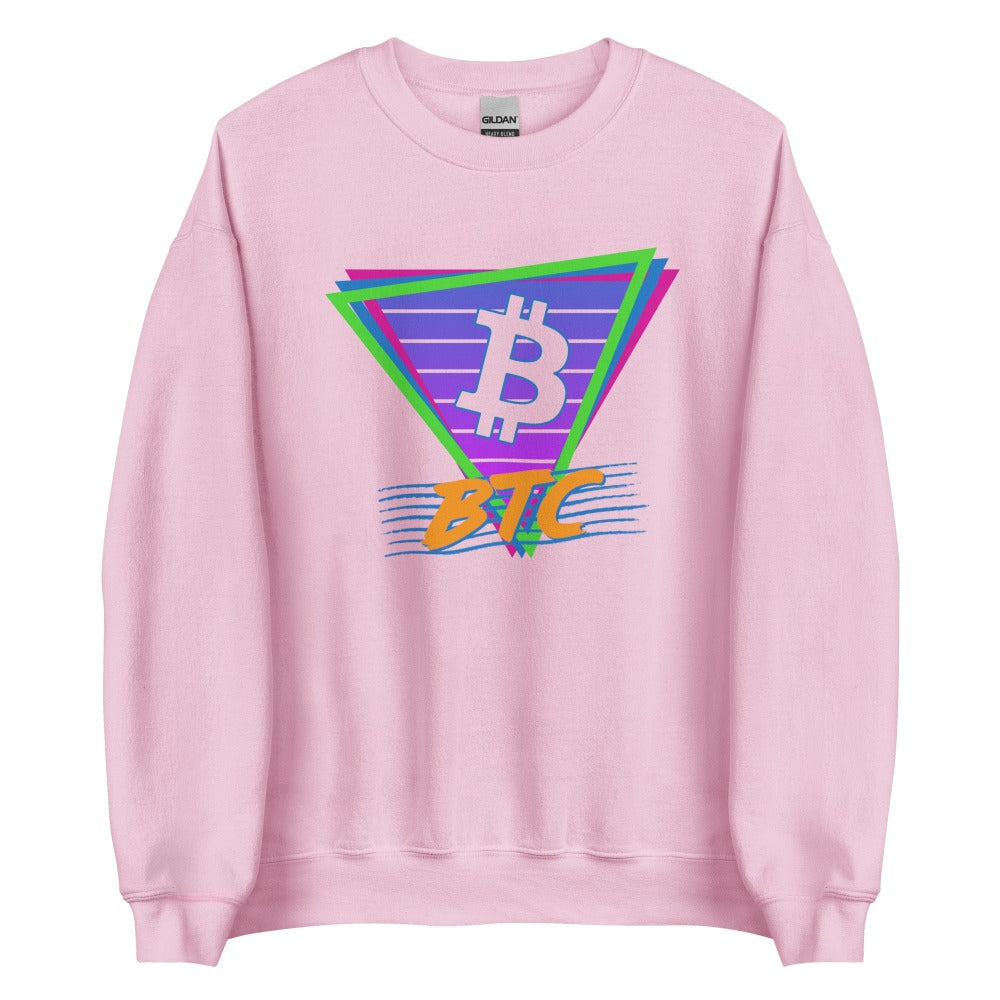 a bit swagg vice vibes sweatshirt in lightpink