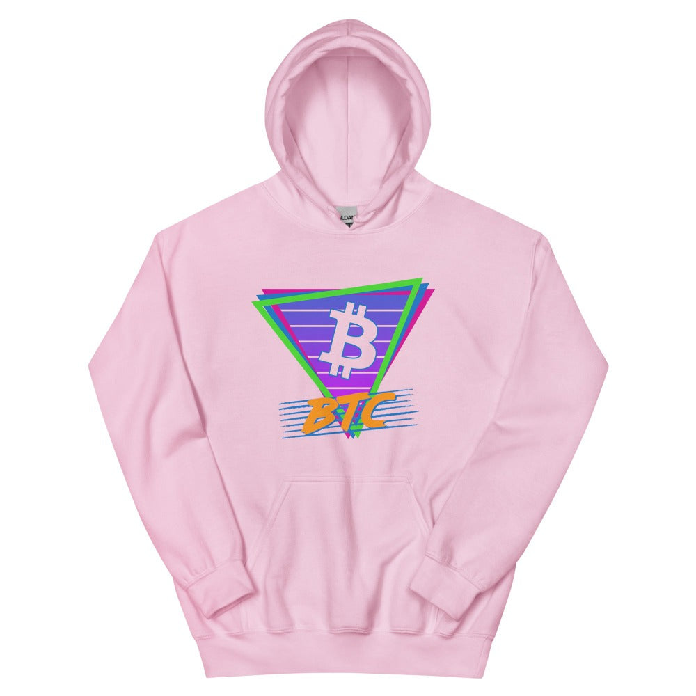 a bit swagg bitcoin vice vibes hoodie in light pink