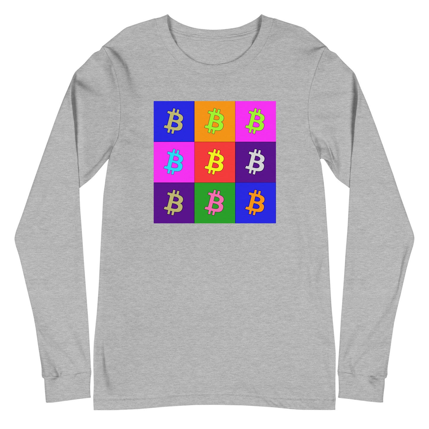 Bitcoin Pop Art Long Sleeve