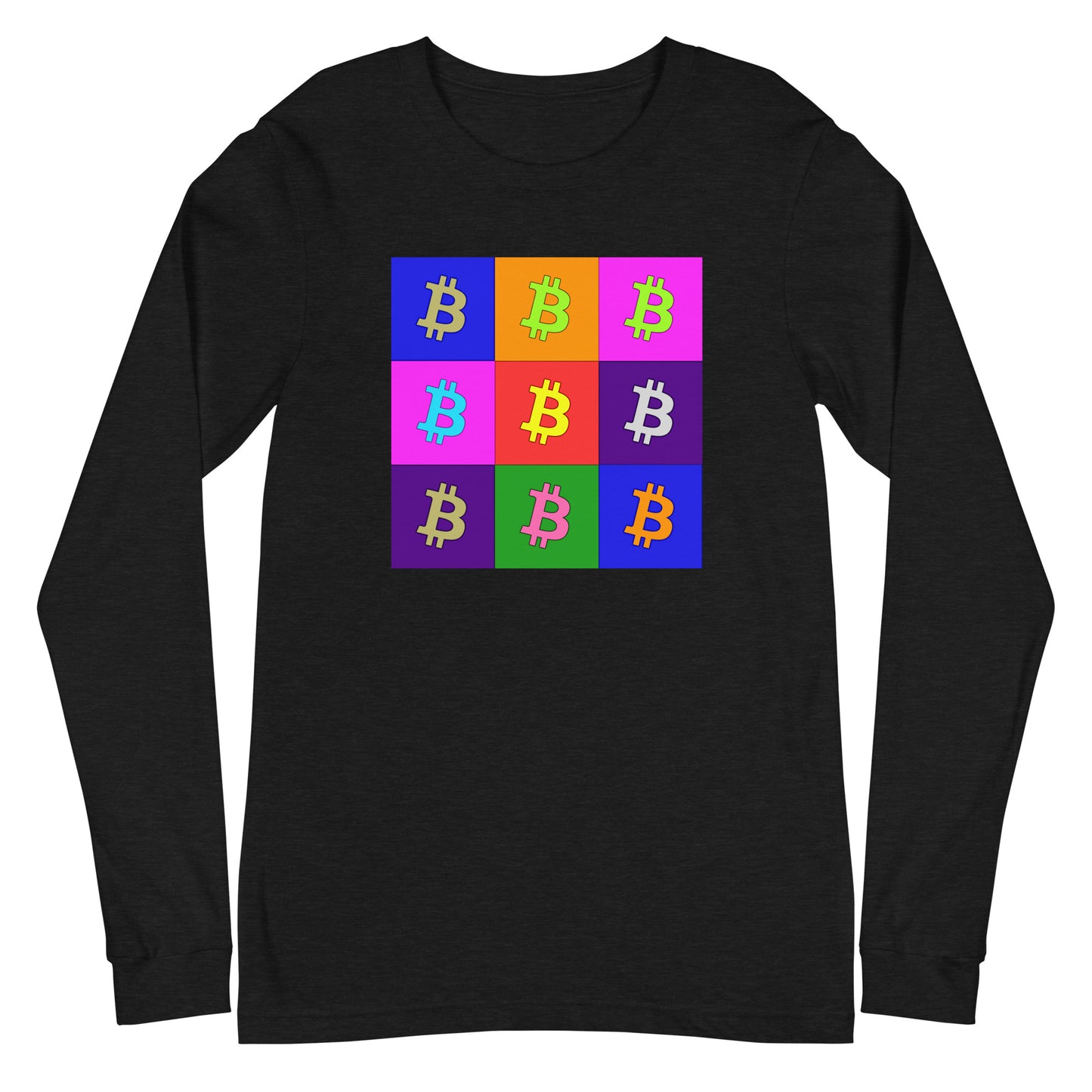 Bitcoin Pop Art Long Sleeve