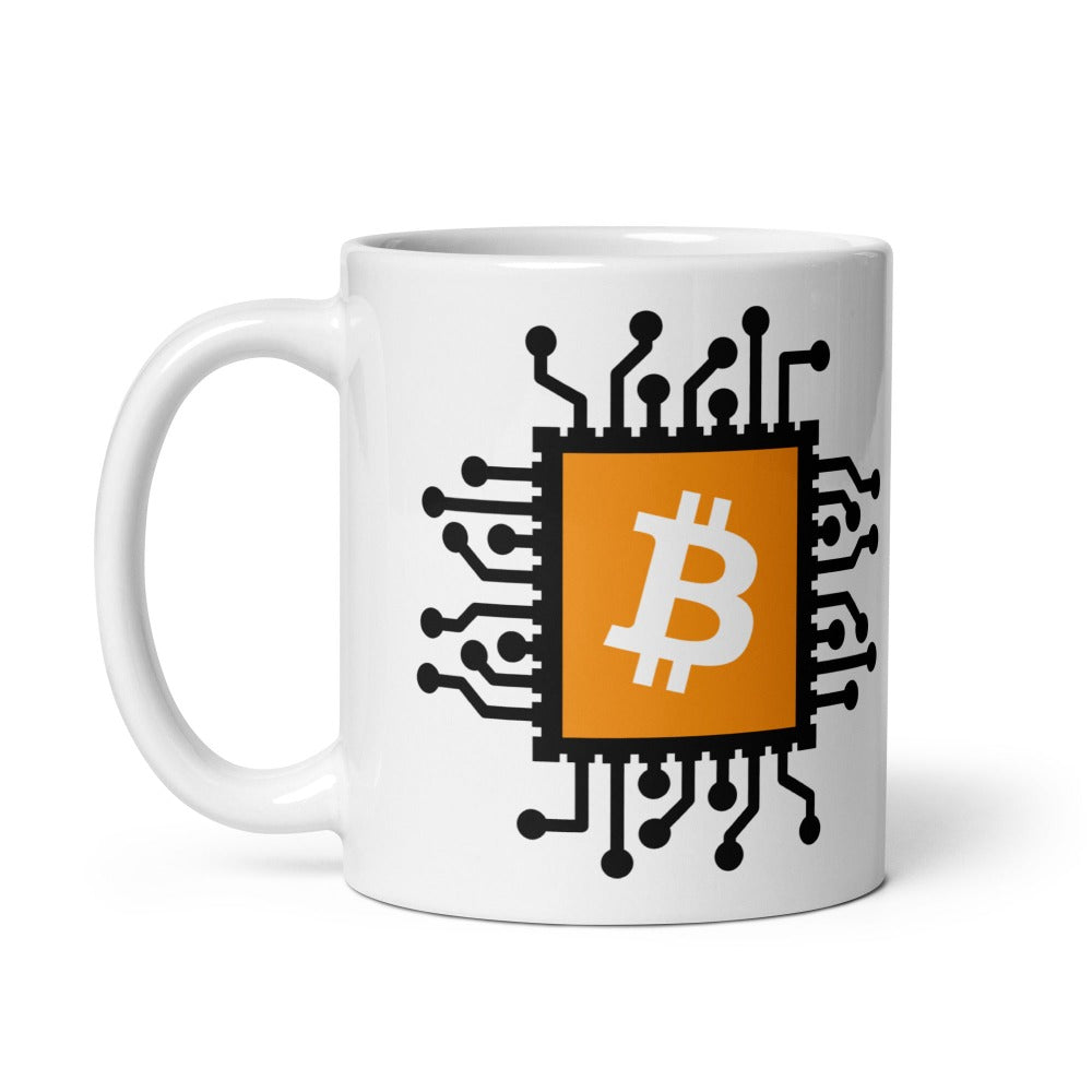 a bit swagg bitcoin cpu 11oz mug in white