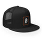 a bit swagg vertices trucker hat in black