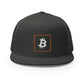 a bit swagg vertices trucker hat in charcoal