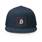 a bit swagg vertices trucker hat in navy