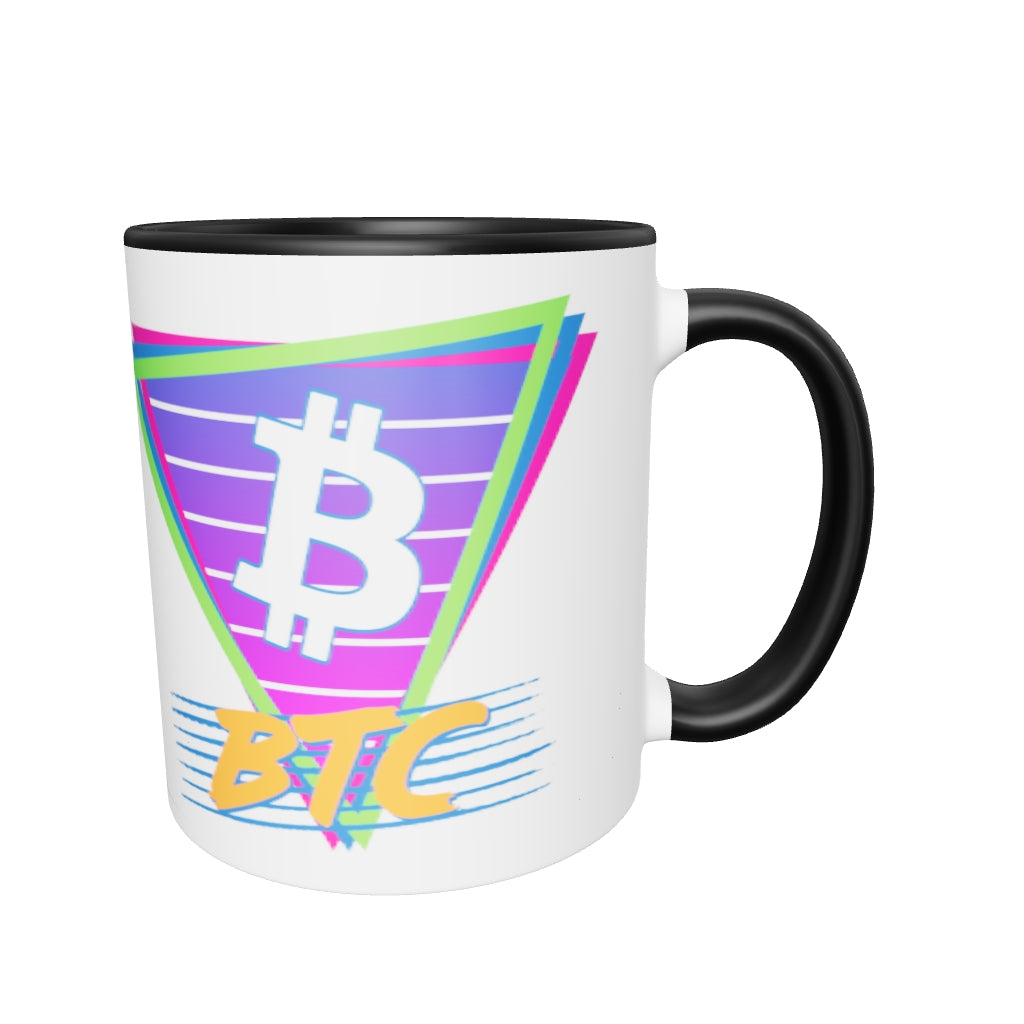 a bit swagg bitcoin vice vibes mug in white & various colors