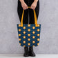 Bitcoin Geo Tote Bag