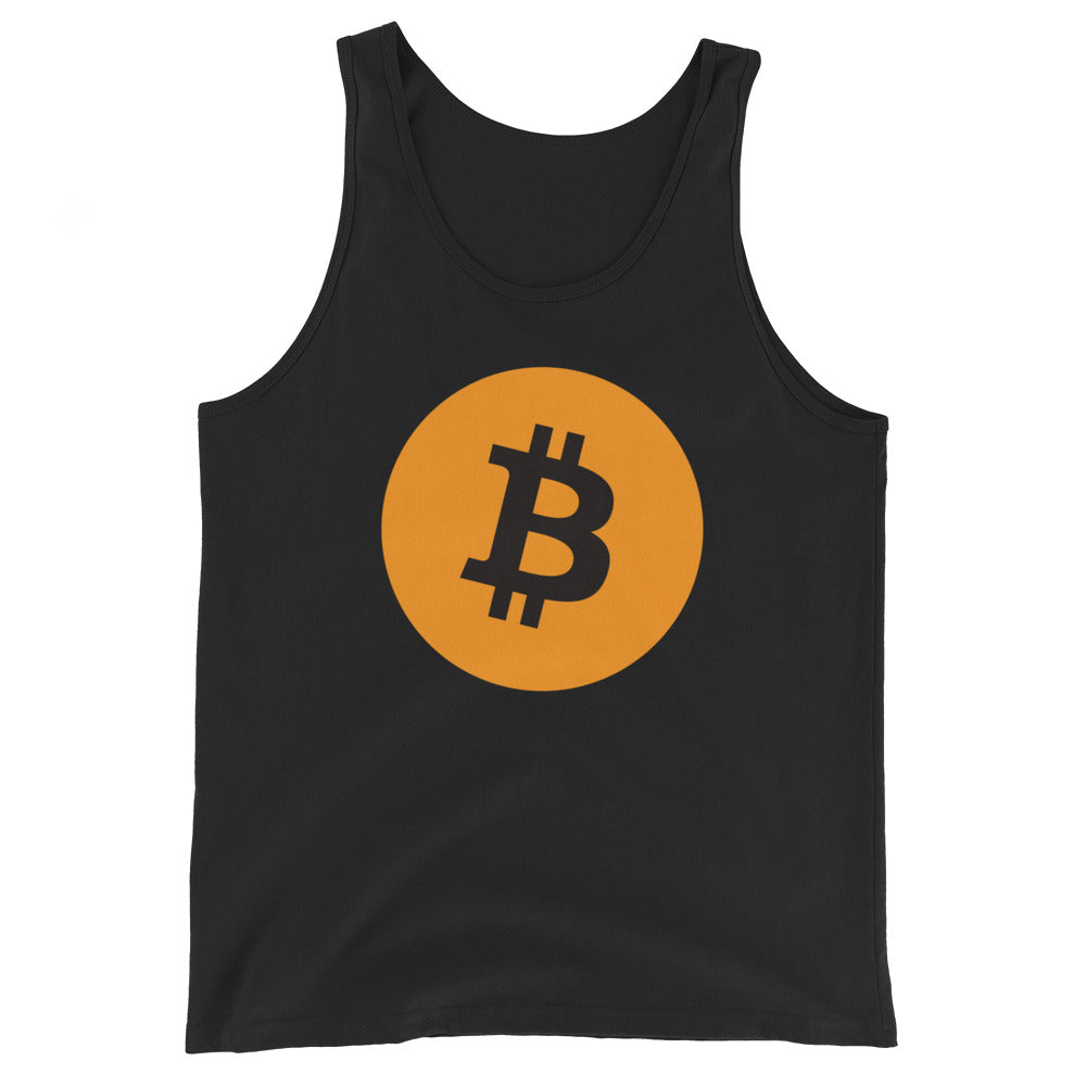 Bitcoin Alpha Logo Tank – Bit Swagg