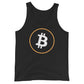 a bit swagg bitcoin stenciled tank in black