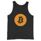 a bit swagg bitcoin alpha tank in charcoal black triblend