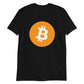 A bitswagg bitcoin logo shirt in black