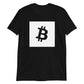 a bit swagg square bitcoin logo t-shirt in black
