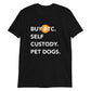 a bit swagg bitcoin pet dogs t-shirt in black