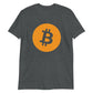 A BitSwagg Bitcoin T-shirt in Dark Heather