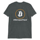a bit swagg bitcoin revolution t shirt in dark heather