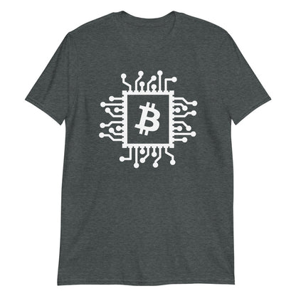 a bit swagg bitcoin cpu t-shirt in dark heather