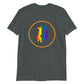 a bit swagg stenciled pride t shirt in dark heather