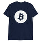 A BitSwagg Bitcoin T-shirt in Navy