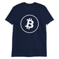a navy bit swagg bitcoin t-shirt