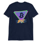 a bit swagg bitcoin vice vibes t shirt in navy