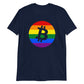a bit swagg solid pride t shirt in navy