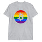 a bit swagg solid pride t shirt in grey