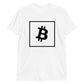 a bit swagg vertices bitcoin logo t-shirt in white