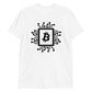 a bit swagg bitcoin cpu t-shirt in white