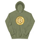 a bit swagg 2010 bitcoin logo hoodie in military green
