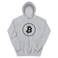 a bit swagg bitcoin stenciled hoodie in grey