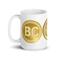 a bit swagg bitcoin mug in white